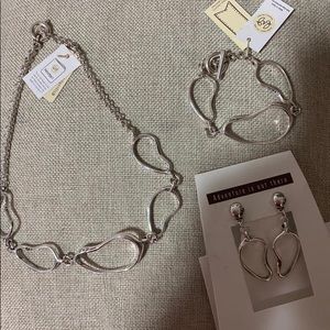 B&G Silver Plated Earrings